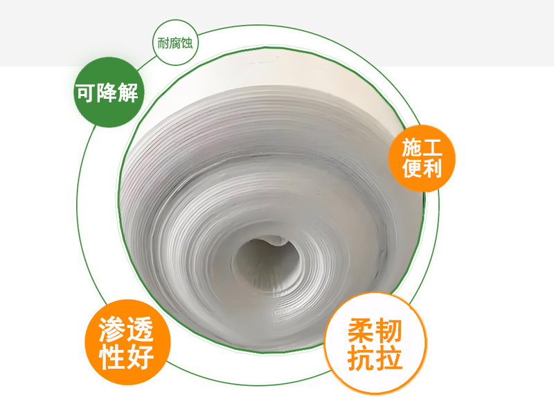 可降解針刺土工布|PLA針刺無(wú)紡布|路基保護(hù)/邊坡防護(hù)/園藝綠化