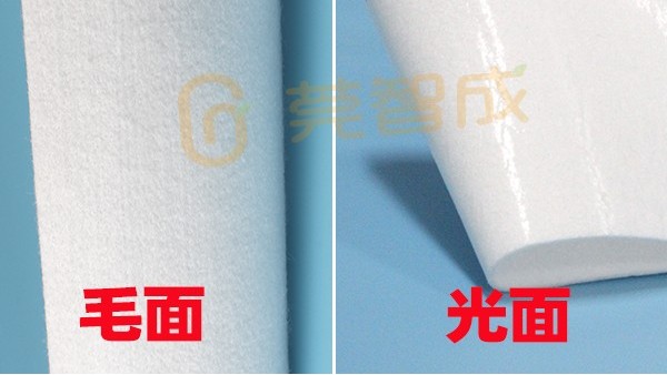 高铁透水模板布为什么一面毛一面光？