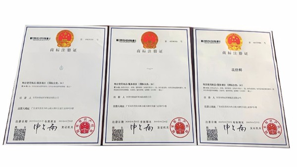 热烈祝贺智成纤维取得国家商标注册证书！